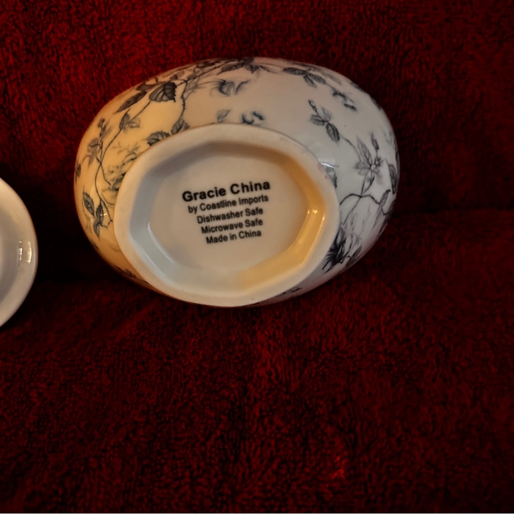 Blue Tolle peppertree Teaware sugar bowl. - Picture 7 of 9